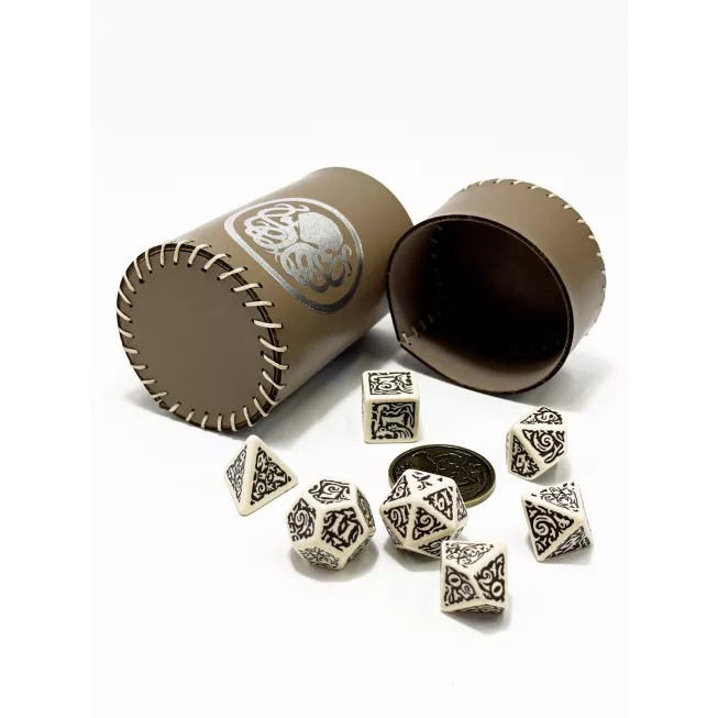 Стакан для кубиків Ктулху коричневий Dice Cup