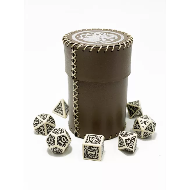 Стакан для кубиків Ктулху коричневий Dice Cup