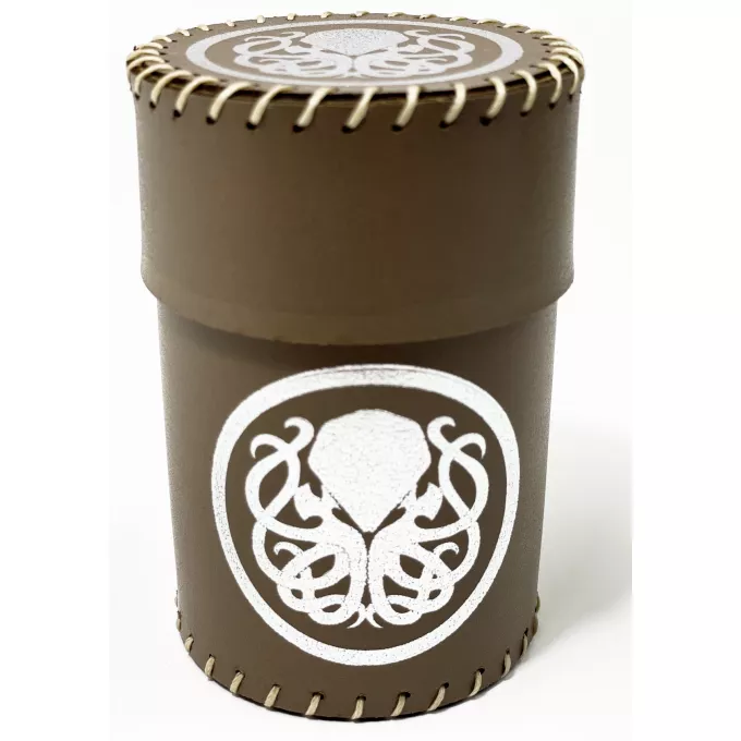 Стакан для кубиків Ктулху коричневий Dice Cup