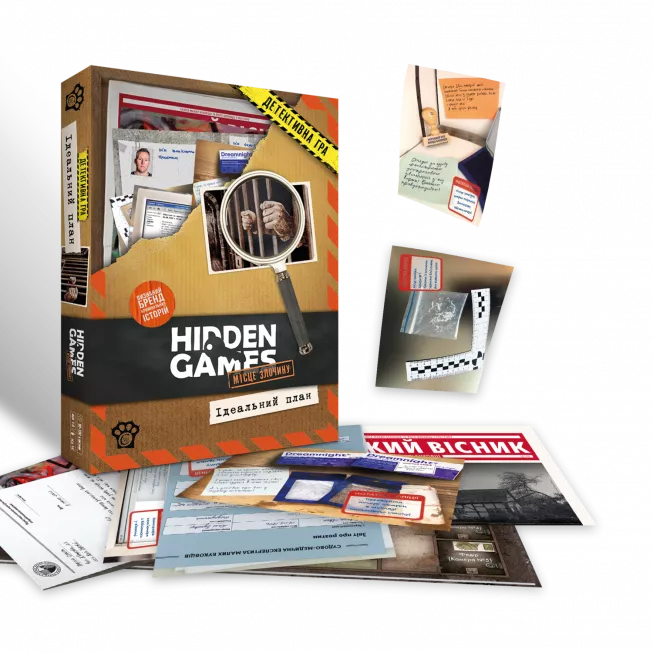 Настільна гра Таємничі історії: Справа 1. Ідеальний план