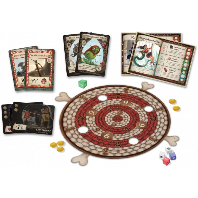 Настільна гра Воїни підземель (Dungeon Fighter: Second Edition)