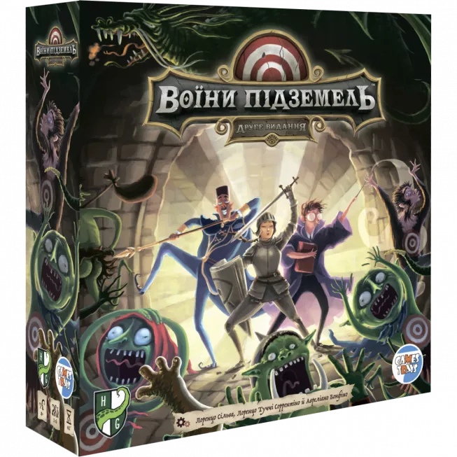 Настільна гра Воїни підземель (Dungeon Fighter: Second Edition)