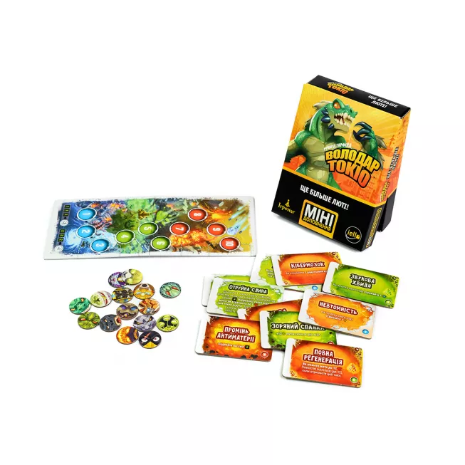 Настільна гра Володар Токіо. Ще більше люті (King of Tokyo: Even More Wicked!)