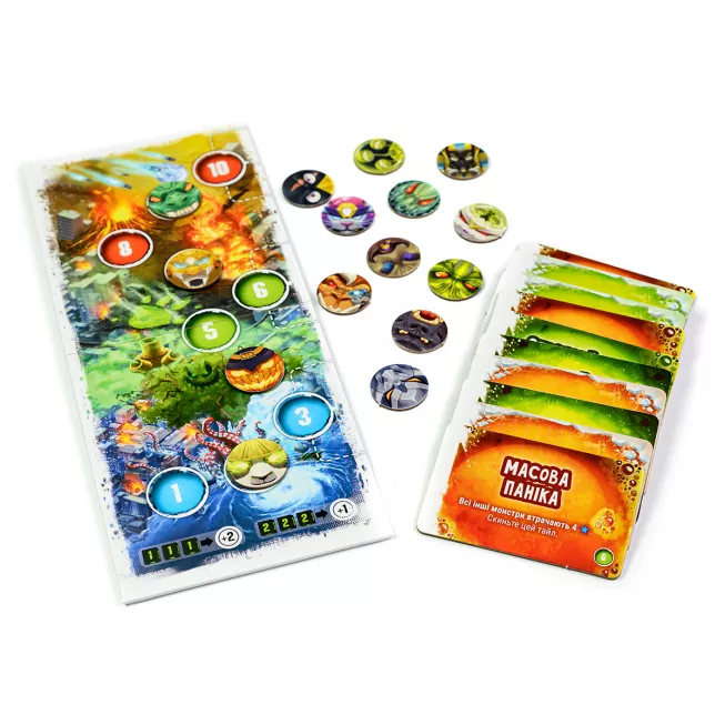 Настільна гра Володар Токіо. Ще більше люті (King of Tokyo: Even More Wicked!)