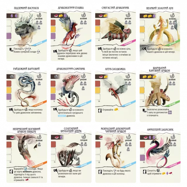 Настільна гра Змієвир (Wyrmspan)