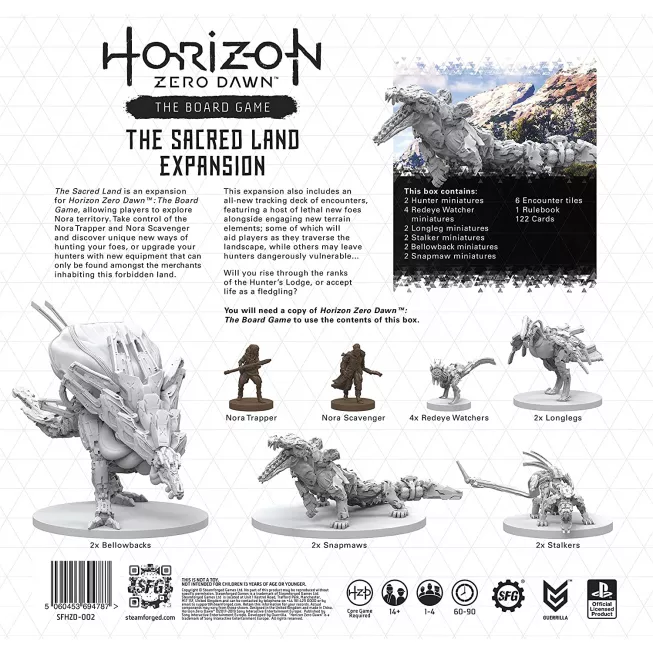 Настільна гра Horizon Zero Dawn: The Board Game – Sacred Land