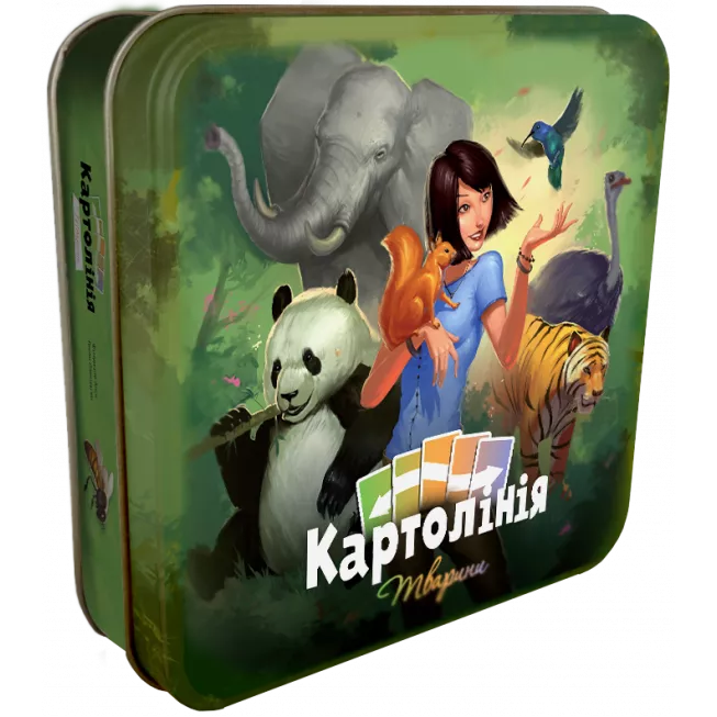 Настільна гра Картолінія: Тварини (Cardline: Animals)