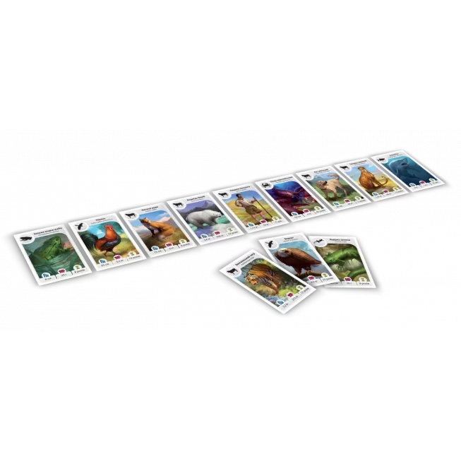Настільна гра Картолінія: Тварини (Cardline: Animals)