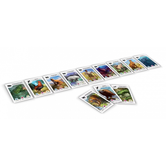 Настільна гра Картолінія: Тварини (Cardline: Animals)
