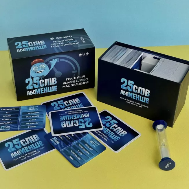 Настільна гра 25 слів або менше