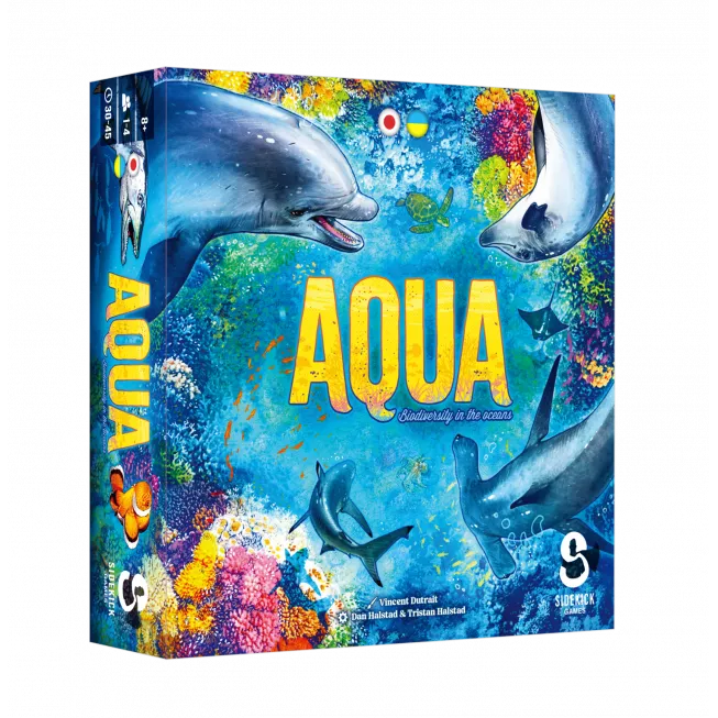Настільна гра Aqua. Океанське біорізноманіття (AQUA: Biodiversity in the oceans): купити за кращою ціною в Україні