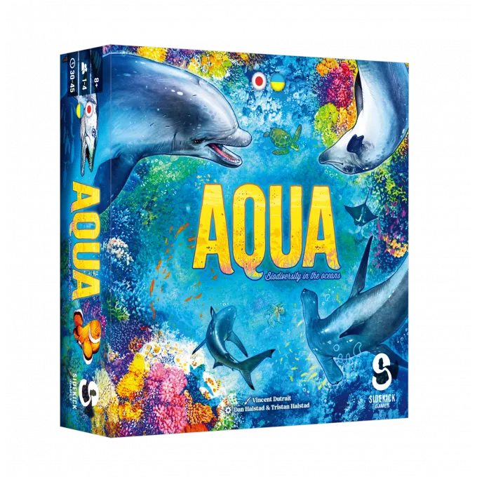 Настільна гра Aqua. Океанське біорізноманіття (AQUA: Biodiversity in the oceans): купити за кращою ціною в Україні