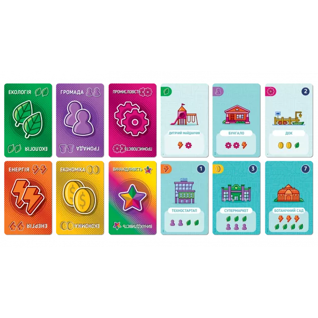 Настільна гра Карткове місто (Point City)