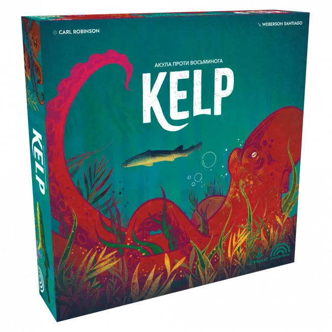Настільна гра Kelp: Акула проти Восьминога (Kelp: Shark vs Octopus)
