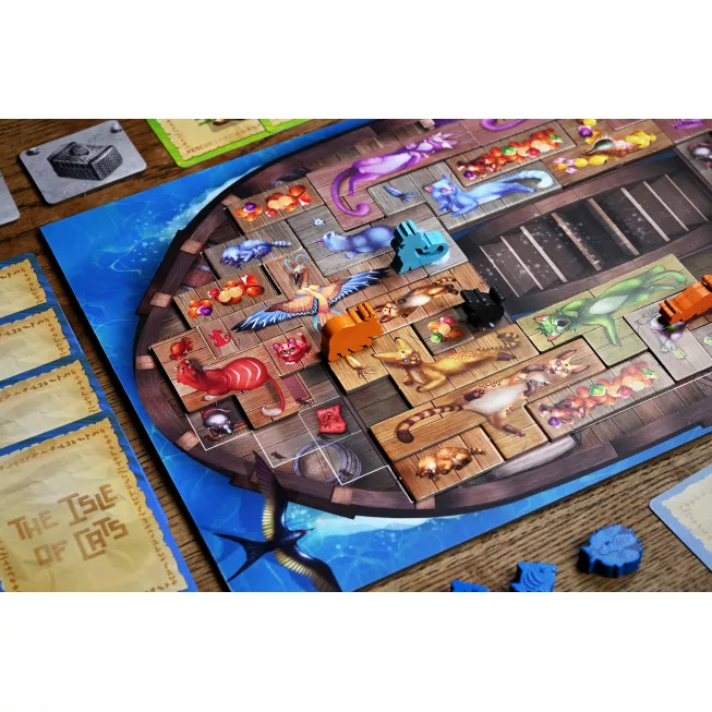 Настільна гра Острів котів: Кошенята і звірята (The Isle of Cats: Kittens + Beasts)