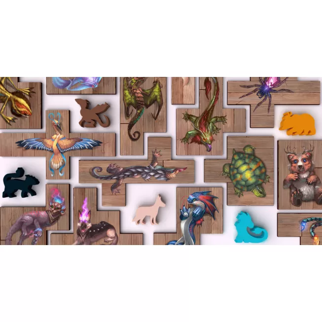 Настільна гра Острів котів: Кошенята і звірята (The Isle of Cats: Kittens + Beasts)