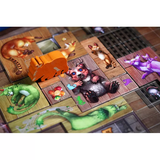 Настільна гра Острів котів: Кошенята і звірята (The Isle of Cats: Kittens + Beasts)