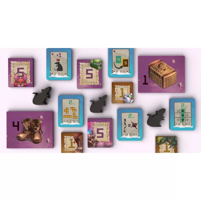 Настільна гра Острів котів: Кошенята і звірята (The Isle of Cats: Kittens + Beasts)