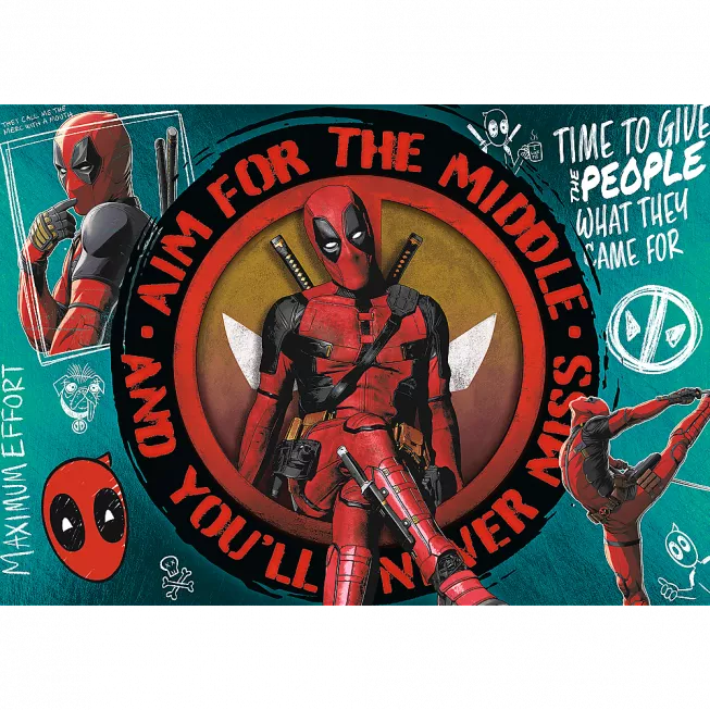 Пазл Дедпул і Росомаха: Дедпул (1000)