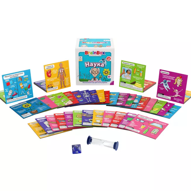 Настільна гра BrainBox Наука - Пізнавальна гра