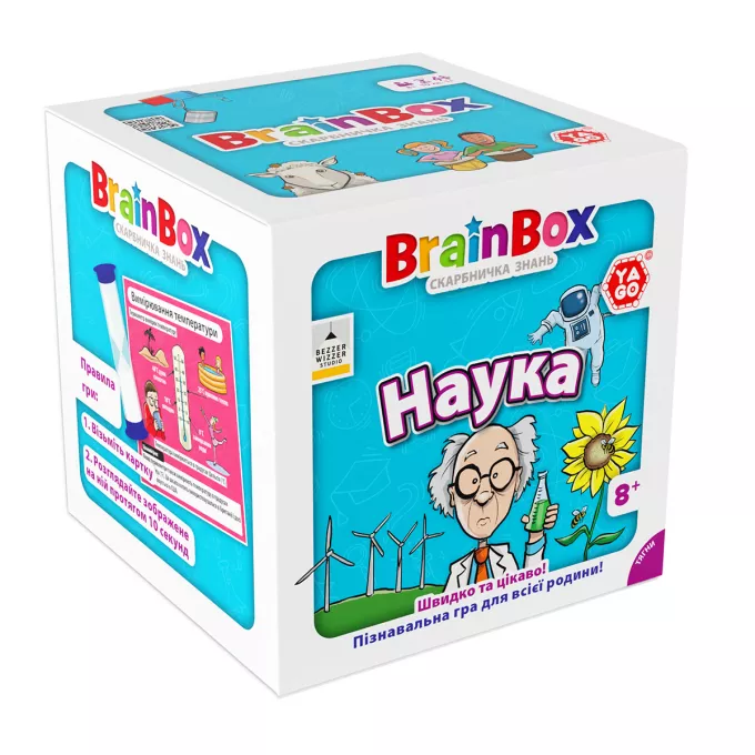 Настільна гра BrainBox Наука - Пізнавальна гра