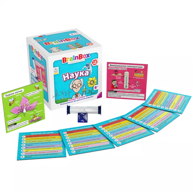 Настільна гра BrainBox Наука - Пізнавальна гра