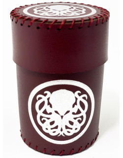 Стакан для кубиків Ктулху бургунді Dice Cup