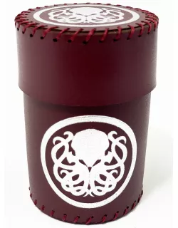 Стакан для кубиків Ктулху бургунді Dice Cup