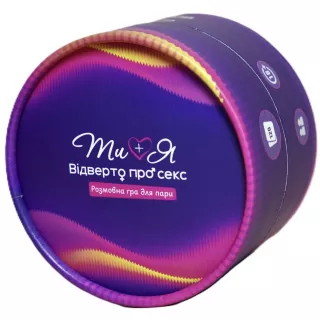 Настільна гра Ти + Я. Відверто про секс