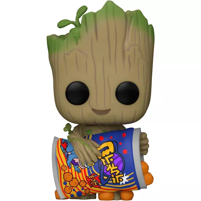 Фігурка Я є Ґрут - Funko POP Marvel #1196: Groot with Cheese Puffs