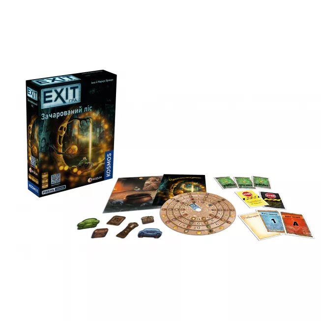 Настільна гра EXIT: Зачарований ліс (The Enchanted Forest)