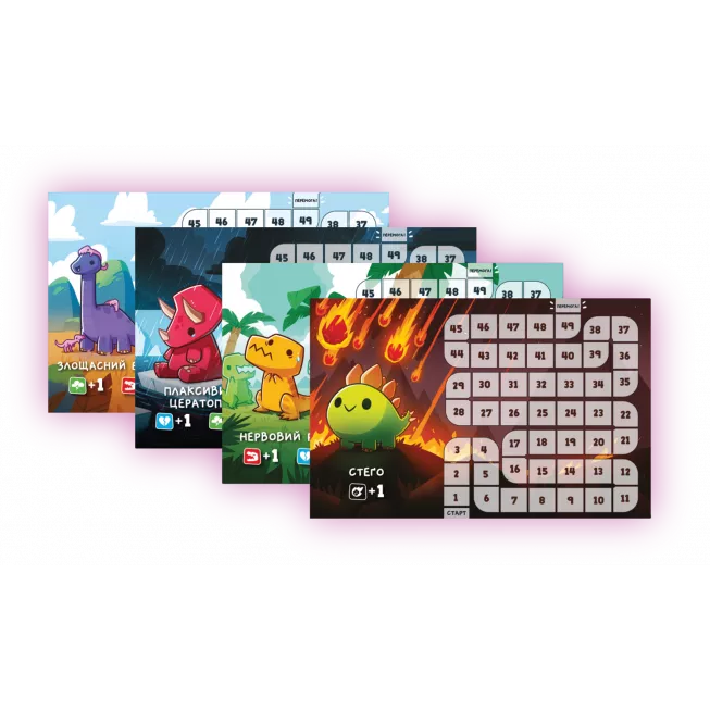 Настільна гра Малі веселі динозаври (Happy Little Dinosaurs)