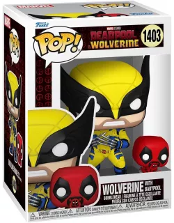 Фігурка Росомаха з Бебіпулом - Funko POP Marvel #1403: Deadpool & Wolverine