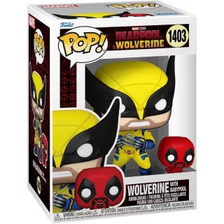 Фігурка Росомаха з Бебіпулом - Funko POP Marvel #1403: Deadpool & Wolverine