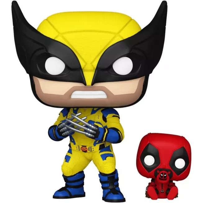Фігурка Росомаха з Бебіпулом - Funko POP Marvel #1403: Deadpool & Wolverine