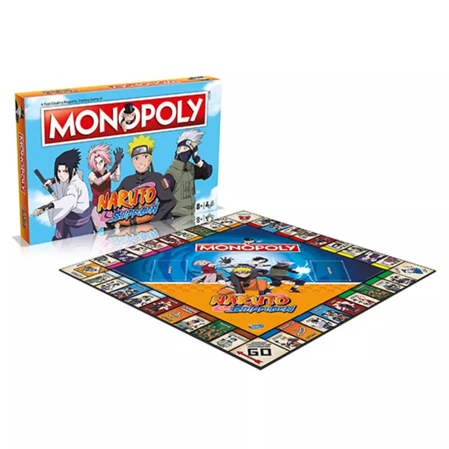 Настільна гра Monopoly: Naruto Shippuden (Монополія: Наруто)