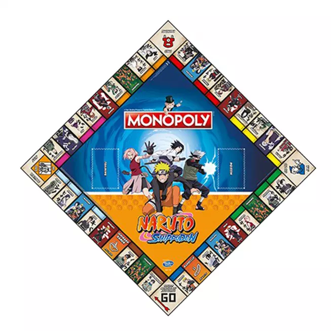 Настільна гра Monopoly: Naruto Shippuden (Монополія: Наруто)