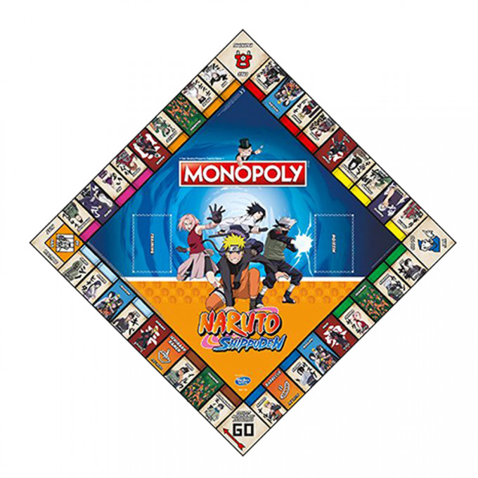 Настільна гра Monopoly: Naruto Shippuden (Монополія: Наруто)