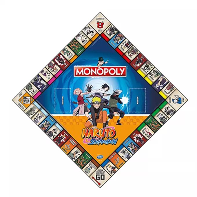 Настільна гра Monopoly: Naruto Shippuden (Монополія: Наруто)