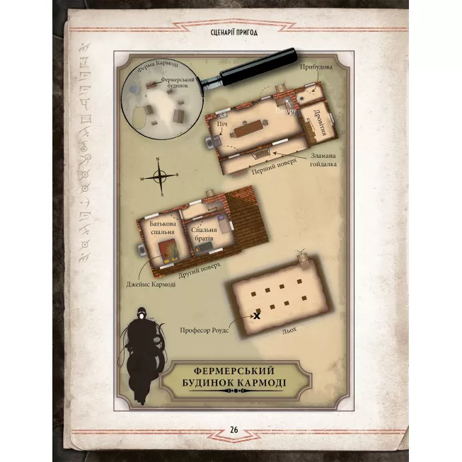 Настільна гра Поклик Ктулху. Набір Вартового (Call of Cthulhu Keeper Screen Pack)