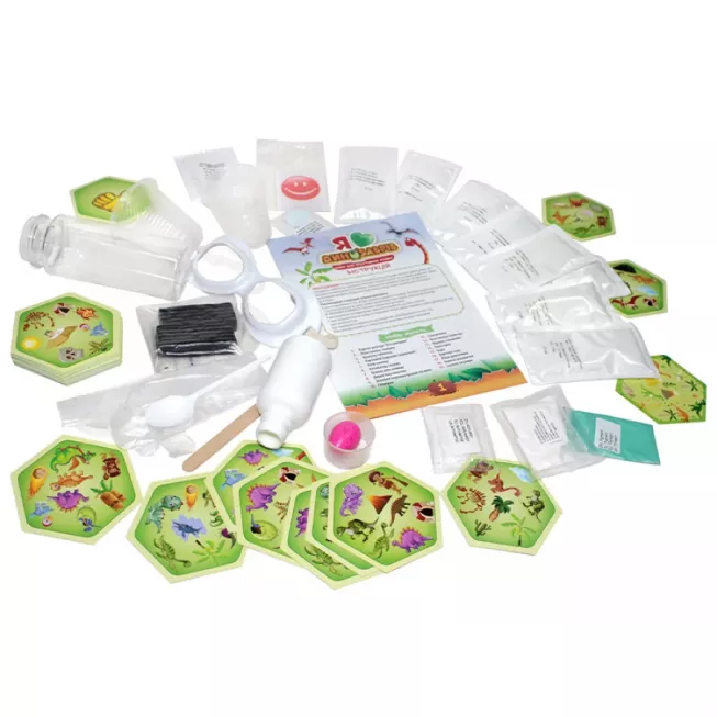 Настільна гра Я люблю динозаврів. Набір для креативних розваг