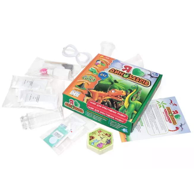 Настільна гра Я люблю динозаврів. Набір для креативних розваг