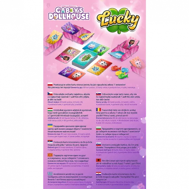 Настільна гра Чарівний будиночок котика (Lucky)