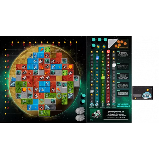 Настільна гра Невідома планета (Planet Unknown)