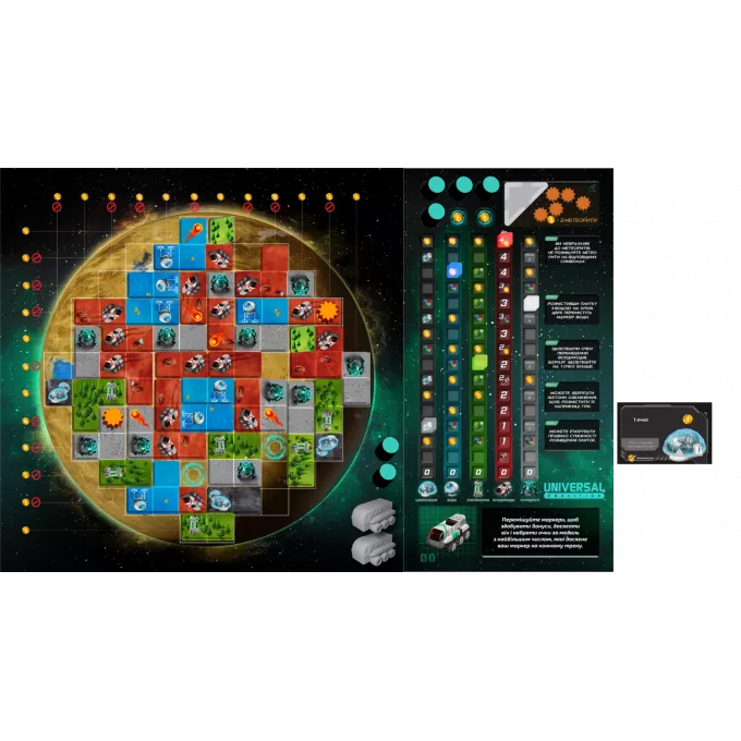 Настільна гра Невідома планета (Planet Unknown)