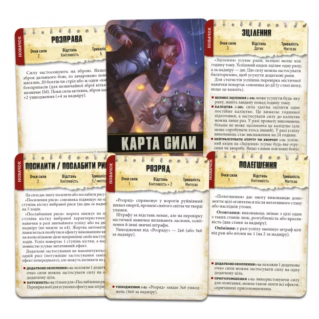 Шалені світи. Карти сил