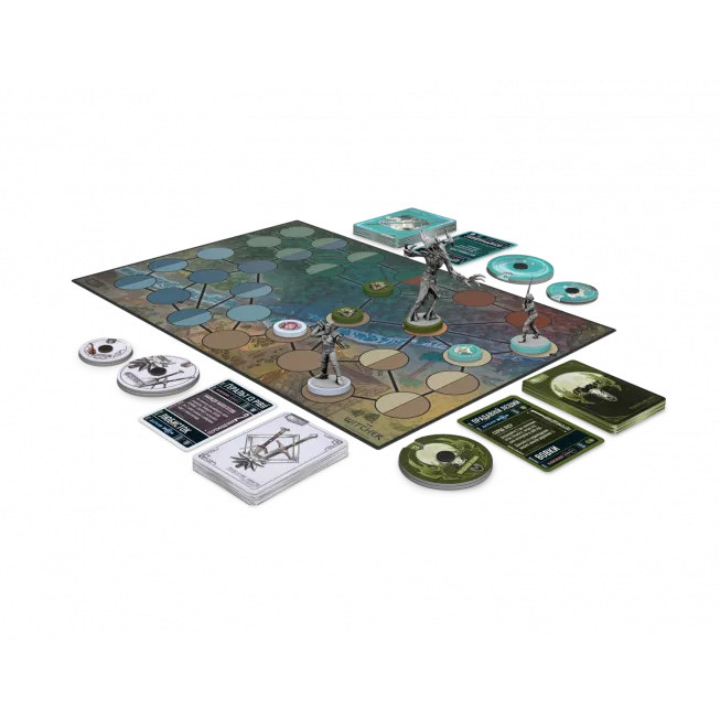 Настільна гра Unmatched: The Witcher. Сталь і срібло (Steel and Silver)