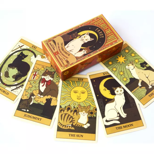 Карти ТАРО Кішки Правлять Землею