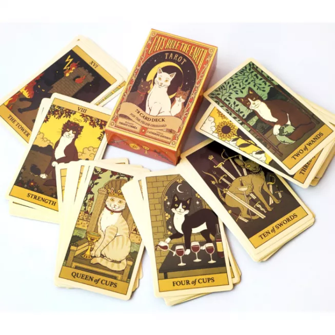 Карти ТАРО Кішки Правлять Землею