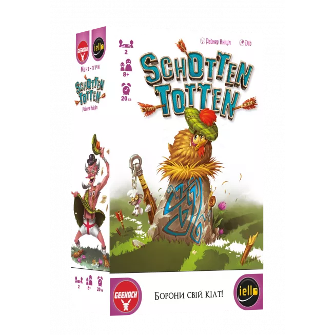 Настільна гра Шотен Тотен (Schotten Totten): купити за кращою ціною в Україні